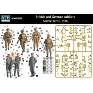   Master Box British and German soldiers,Somme Battle 1:35 (MB35158)