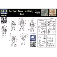 Master Box Deutsche Panzerjäger 1944 1:35 (MB3515)