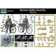 Master Box German soldier-bicyclist, 1939-1942 1:35 (35171)