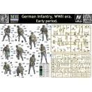 Master Box German infantry,WWII era. Early period 1:35 (MB35177)
