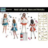 Master Box Maid cafe girls. Nana and Momoko 1:35 (MB35186)