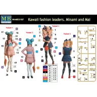   Master Box Kawaii fashion leaders.Minami and Mai 1:35 (MB35187)