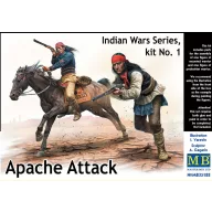   Master Box Apache Attack,Indian Wars Series,kit No1 1:35 (MB35188)