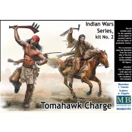   Master Box Tomahawk Charge.Indian Wars Series, kit No.2 1:35 (MB35192)