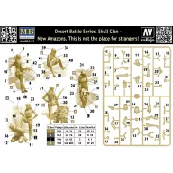   Master Box Desert Battle Series. Skull Clan - New Amazons 1:35 (MB35199)