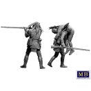 Master Box Wounded brother. Indian Wars series, XVIII century. Kit No. 2 1:35 (35210)