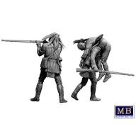   Master Box Wounded brother. Indian Wars series, XVIII century. Kit No. 2 1:35 (35210)