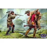   Master Box Wounded brother. Indian Wars series, XVIII century. Kit No. 2 1:35 (35210)