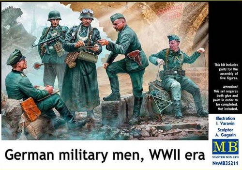 Master Box German military men, WWII era 1:35 (MB35211)