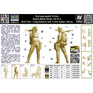   Master Box Skull Clan Long-distance raid. Kit 2. A new leader. Hanna 1:35 (MB35214)