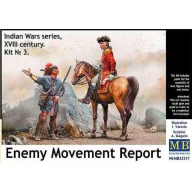   Master Box Enemy Movement Report. Indian Wars Series, XVIII century. Kit No. 3 1:35 (MB35217)