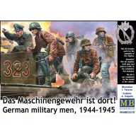   Master Box German military men, 1944-1945. Das Maschinengewehr ist dort! 1:35 (MB35218)