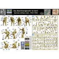   Master Box German military men, 1944-1945. Das Maschinengewehr ist dort! 1:35 (MB35218)