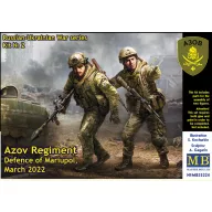   Master Box Russian-Ukrainian War series,Kit No 2.Azov Regiment,Defence of Mariupol,March20 1:35 (MB35224)