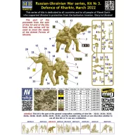   Master Box Russian-Ukrainian War series, kit No 3. Defence of Kharkiv, March 2022 1:35 (MB35225)