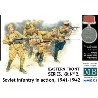   Master Box Soviet Infantry in action 1941-1942 Eastern Front Series 1:35 (MB3523)