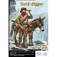   Master Box Gold-digger. The Wild West. Gold Fever Series. Kit ? 1. 1:35 (MB35233)