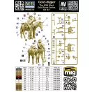 Master Box Gold-digger. The Wild West. Gold Fever Series. Kit ? 1. 1:35 (MB35233)
