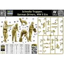 Master Box Schnelle Truppen. German Drivers, WW II Era 1:35 (35237)