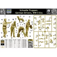   Master Box Schnelle Truppen. German Drivers, WW II Era 1:35 (35237)