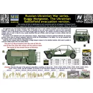   Master Box Buggy Mongoose. The Ukrainian Battlefield evacuation version 1:35 (35240)
