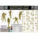 Master Box Zombieland Series, Kit No. 2. Road to freedom. Zombie 1:35 (35242)