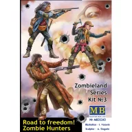   Master Box Road to freedom. Zombie Hunters. Zombieland series, Kit No. 3 1:35 (35243)