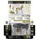 Master Box Russian-Ukrainian War series. Summer 2024. Ukrainian Infantry. Kursk Region 1:35 (35247)
