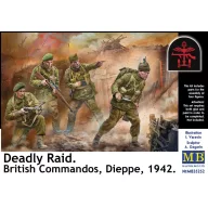   Master Box Deadly Raid. British Commandos, Dieppe, 1942 1:35 (35252)