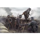 Master Box German Infantrymen before the attack. WWI era. Achtung, Panzer! 1:35 (35256)