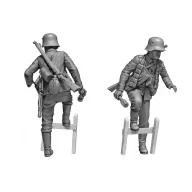   Master Box German Infantrymen before the attack. WWI era. Achtung, Panzer! 1:35 (35256)