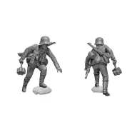   Master Box German Infantrymen before the attack. WWI era. Achtung, Panzer! 1:35 (35256)