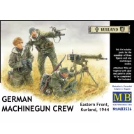   Master Box German Machinegun Crew Eastern Front Kurland 1944 1:35 (MB3526)