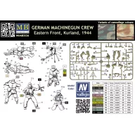   Master Box German Machinegun Crew Eastern Front Kurland 1944 1:35 (MB3526)