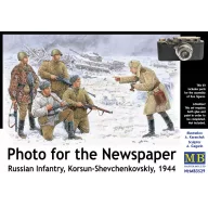   Master Box Russische Infanterie Korsun 1944 Photo for the Newspaper 1:35 (MB3529)