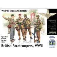   Master Box British Paratroopers WWII Operation Market Garden 1944 1:35 (MB3533)