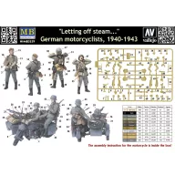 Master Box German Motorcyclists 1940-42 1:35 (MB3539)