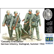   Master Box German Infantry Stalingrad Summer 1942 Casualty Evacuation 1:35 (MB3541)