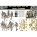 Master Box German Infantry Stalingrad Summer 1942 Casualty Evacuation 1:35 (MB3541)