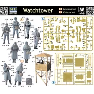 Master Box Watch Tower' w/4 figs 1:35 (MB3546)