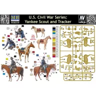   Master Box Yankee Scout and Tracker, U.S. Civil War 1:35 (MB3549)