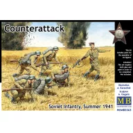   Master Box Counterattack, Soviet infantry, 1941 1:35 (MB3563)