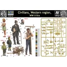 Master Box Civilians, Western region, WWII era 1:35 (MB3567)