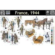 Master Box France, 1944 1:35 (MB3578)