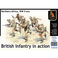   Master Box British Infantry North Africa Desert 1:35 (MB3580)