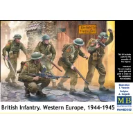   Master Box British Infantry. Western Europe. 1944-1945 1:35 (MB3585)
