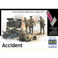   Master Box Accident. Soviet & German military men, 1:32 (MB3590)