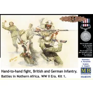   Master Box Hand-to-Hand fight, Brit. & Germ. infr. 1:35 (MB3592)