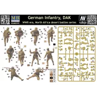   Master Box Germ. infan.,DAK. N. Africa desert batt. 1:35 (MB3593)