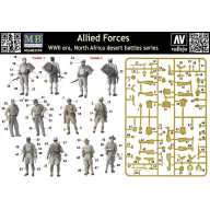   Master Box Allied Forces. N.Africa desert battles.s 1:35 (3594)